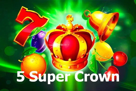 Capa do slot 5 Super Crown
