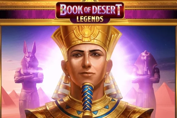 Capa do slot Book of Desert Legends